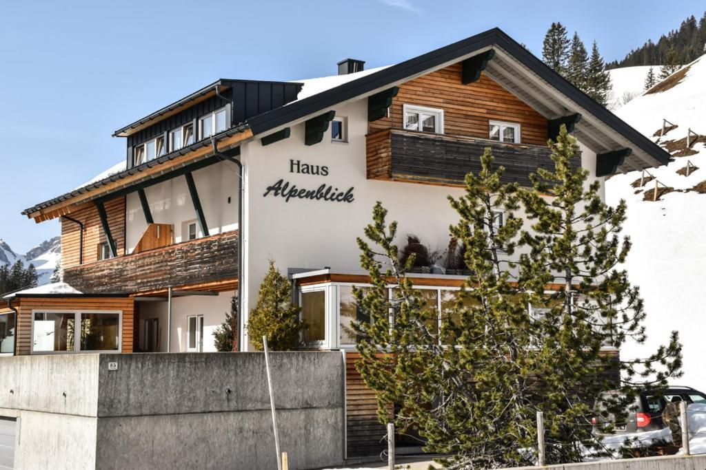 Haus Alpenblick Daire Schröcken Dış mekan fotoğraf