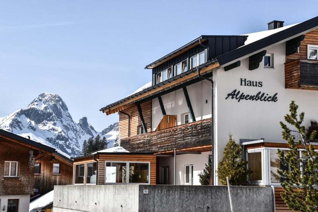 Haus Alpenblick Daire Schröcken Dış mekan fotoğraf
