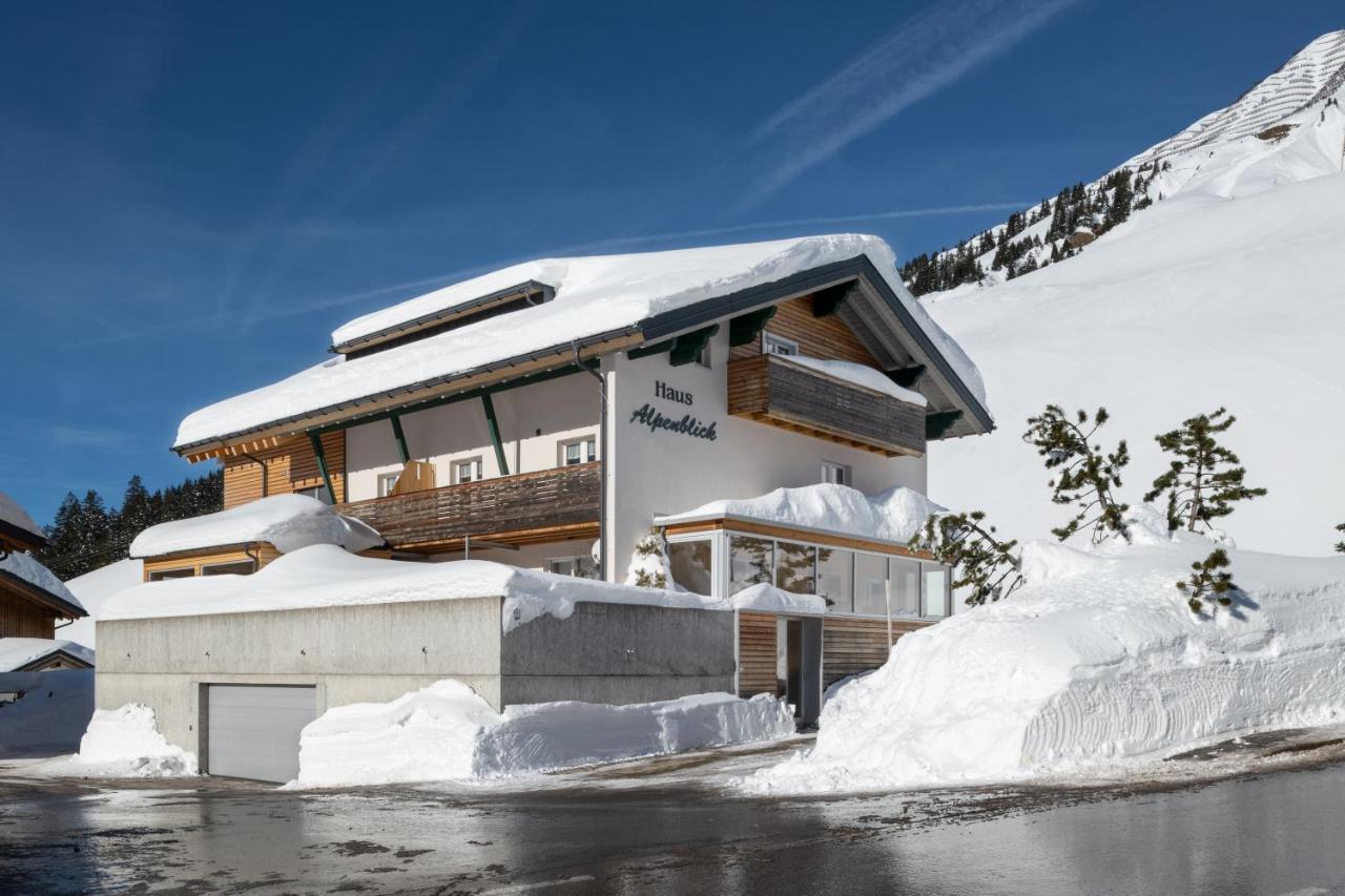 Haus Alpenblick Daire Schröcken Dış mekan fotoğraf