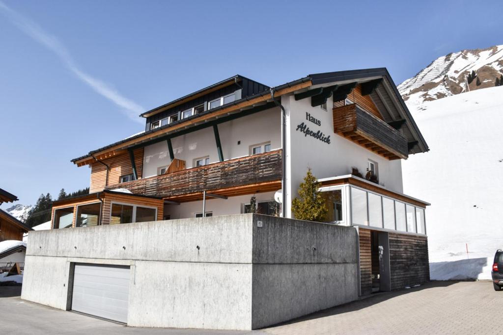 Haus Alpenblick Daire Schröcken Dış mekan fotoğraf